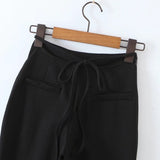 Women Sweatpants Spring Sexy Trousers Bell-Bottom Pants Casual Pants