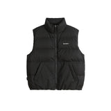 Unisex Winter Cotton Coat Stand Collar down Vest Retro Warm Sleeveless Top