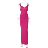 Women Dresses Autumn Sexy Backless Slim Fit Sling Dress