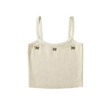 Women Tops Summer Butterfly Knitted Camisole