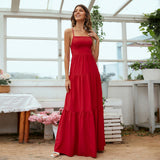 Women Dress Backless Slip Dress