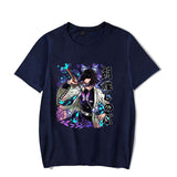 2024New Funny Kochou Shinobu Print T-shirt Summer Anime Patt