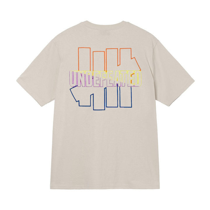 UNDEFEATED T Shirts Crew Neck Men's and Women's Loose