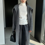 Women Cardigan Sweater Autumn Sweater Coat Lapel A3310