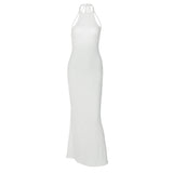 Women Dresse Sexy Backless Hip Skirt