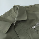 Men Jacket Coat Men's Zipper Stitching Jacket Outdoor Loose Baseball Uniform