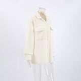 Women Trench Coat Fall/Winter Loose Casual Jacket