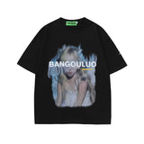 Men T Shirt Black Style Printed Short Sleeve T-shirt Baby Boy and Girl Summer Loose T-shirt