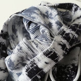 Women Sweatpants Vintage Tie-Dyed Wide-Leg Pants Loose Straight Casual Pants