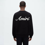 Amiri Long Sleeved Shirt Fashion Brand Crew Sweatshirts round Neck Sweater