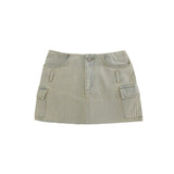 Women Skirt Denim Skirt A- Line Skirt Summer Washed and Worn Skirt