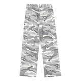 Men Sweatpants Camouflage Workwear Straight-Leg Trousers Multi-Pocket Loose Camouflage Pants