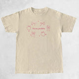 Trendy Cute Coquette Ribbon Bow T-Shirts Women Vintage