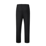 Men Sweatpants Casual Pants Men Solid Color Loose Straight Trousers