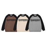 Unisex Sweater Autumn Jacquard Letter Sweater