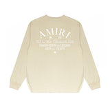 Amiri Long Sleeve Shirt Long Sleeve Long-Sleeved T-shirt Blouse