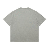 Men T Shirt Retro Workwear Pocket Sticker round Neck Short Sleeve T-shirt
