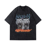 Men's T Shirt Doberman Pinscher Printed Short Sleeve T-shirt Men's and Women's Oversize Hip Hop Half Sleeve Tee