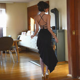 Women Dresse Sexy Backless Dress Sheath Dress