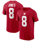 NFL T-Shirts Outdoor Sports Loose T-Shirts Men's NFL Football Giants