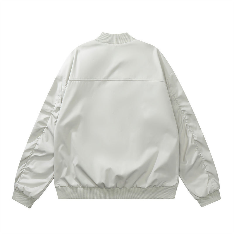 Men Jacket Coat Men's Jacket Ruan Shuai High Street Zipper Baseball Uniform