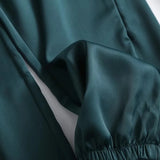 Women Sweatpants Casual Pants Elastic High Waist Loose Tappered Wide Leg Pants