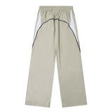 Women Sweatpants Vintage Straight Sports Pants Casual Drawstring Sweatpants
