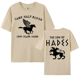 Custom Camp Half Blood 2-Sided T Shirt Percy Jackson Print