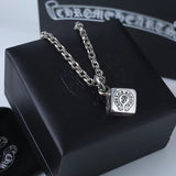 Chrome Hearts Necklace Square Dice Pendant Men