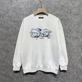 Amiri Long Sleeved Shirt Fashion Brand Crew Sweatshirts round Neck Sweater