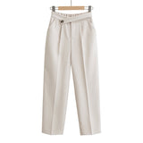 Women Sweatpants Suit Pants Straight-Leg Pants
