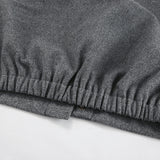 Women Trench Coat Autumn and Winter Gray Woolen Coat for Women