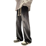 Men Jeans Oversize Straight Pants Summer