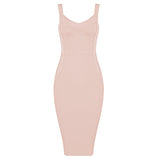 Women Dresses Bandage Dress Sleeveless Long Dress (Ont0408)