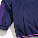 Unisex Winter Cotton Coat Three-Dimensional Pocket Decoration Stand Collar Sweater Retro Half-Open Collar