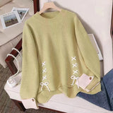 Women Knitted Pullover Autumn and Winter Loose Women's Knitted Sweater