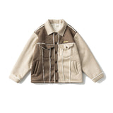 Unisex Winter Cotton Coat Vintage Embroidered Lapel Cotton Jacket