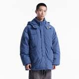 Unisex Winter Cotton Coat Three-Dimensional Multi-Pocket Hooded down Jacket Retro Couple down Jacket