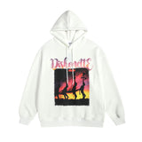 Men Hoodie Hip Hop Retro Oversize Couple Hooded Sweater