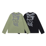 Unisex Jacket Autumn Knitted Painted Loose Sweater