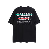 Gallery Dept T Shirts Fashion Brand Summer Letter Slogan Gallery Dept Men and Women Short Sleeve