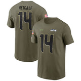 NFL T-Shirts NFL Football Printed Jerseys Short Sleeves Outdoor Sports Loose
