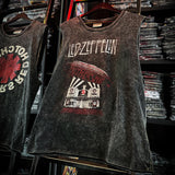 Pearl Jam T Shirts Doors Ramones Rock Washed Vintage Tank Top Cotton Sleeveless T-Shirt(Part2)