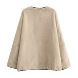 Women Jacket Autumn and Winter Cardigan Coat