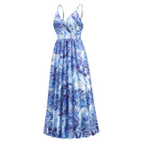 Women Date Dress Summer Bohemian Strap Dress