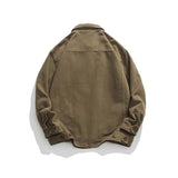 Unisex Shirts Autumn Embroidery Peak Jacket