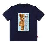 Men T Shirt Hip Hop Couple Short Sleeve T-shirt Hip Hop Oversize