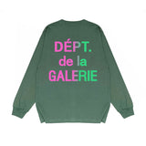 Gallery Dept Long Sleeved Shirt Fashion Brand Long Sleeve Long-Sleeved T-shirt Blouse
