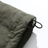 Unisex Winter Cotton Coat Lapel Shirt Cotton Coat Retro Warm Workwear Cotton Coat