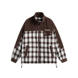 Unisex Jacket Autumn Corduroy Stitching Jacket